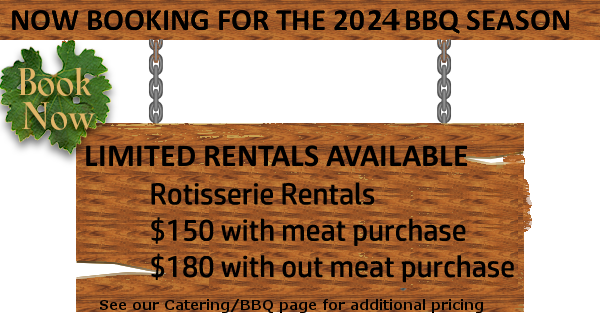 BBQ season booking
